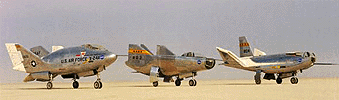 X-24A, M2-F3 and HL-10 on runway.